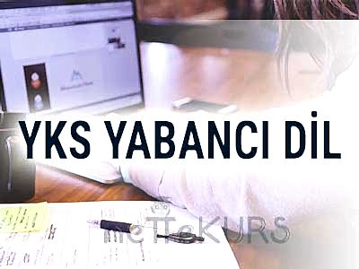 Online YKS YABANCI DİL Eğitimlerimiz
