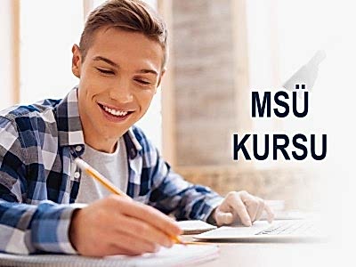 Online MSÜ Kursu, MSÜ Uzaktan Eğitim Dersleri ve MSÜ Hazırlık Programı