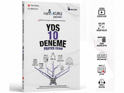 YDS Video Çözümlü Akıllı 10 Deneme